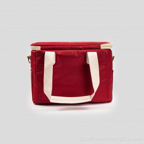 Red Large Capacity Cooler Bag on sale